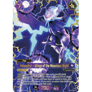 Palworld TCG EBP01-073SSP SSP Helzephyr – Wings of the Moonless Night Dawn of Palpagos