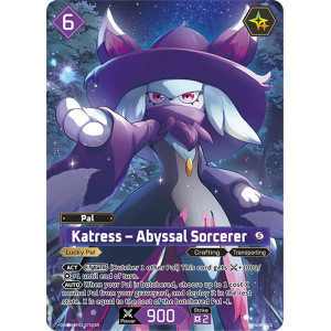 Palworld TCG EBP01-075OSR OSR Katress – Abyssal Sorcerer Dawn of Palpagos