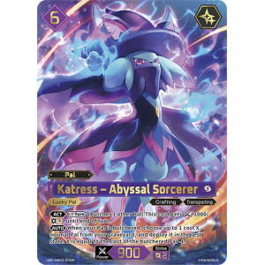Palworld TCG EBP01-075SP SP Katress – Abyssal Sorcerer Dawn of Palpagos