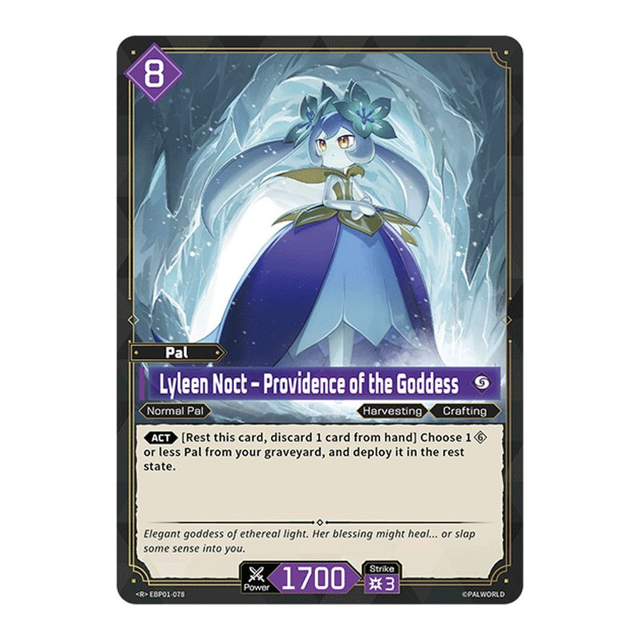Palworld TCG EBP01-078 R Lyleen Noct – Providence of the Goddess Dawn of Palpagos