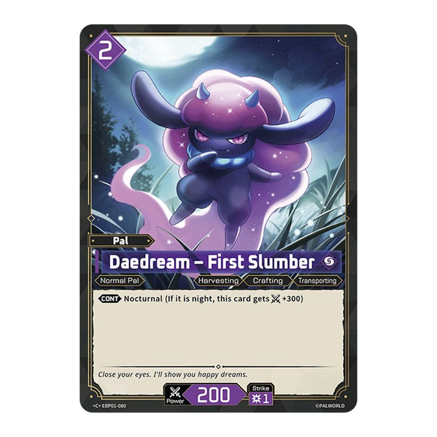 Palworld TCG EBP01-080 C Daedream – First Slumber Dawn of Palpagos