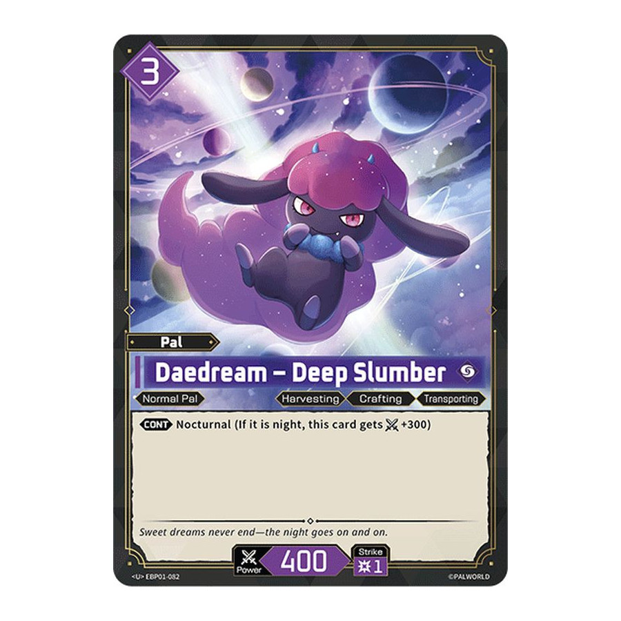 Palworld TCG EBP01-082 U Daedream – Deep Slumber Dawn of Palpagos