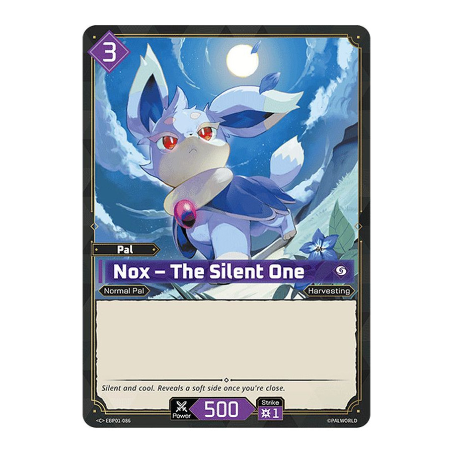 Palworld TCG EBP01-086 C Nox – The Silent One Dawn of Palpagos
