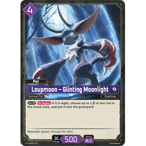 Palworld TCG EBP01-087 C Loupmoon – Glinting Moonlight Dawn of Palpagos