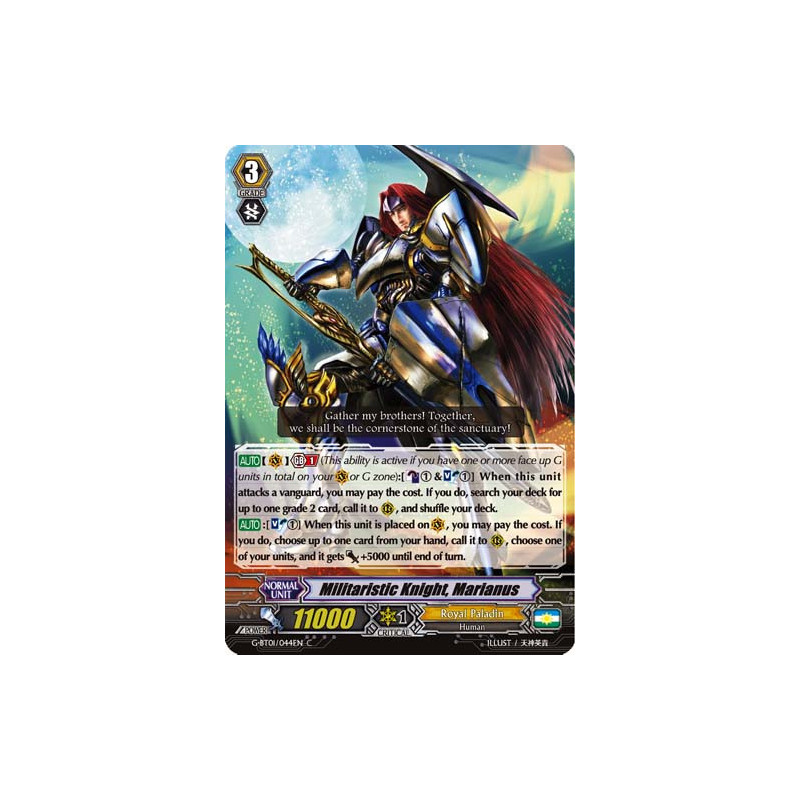 Vanguard_TCG_card_G-BT01_044EN_C_Militaristic_Knight_Marianus_Generation_Stride