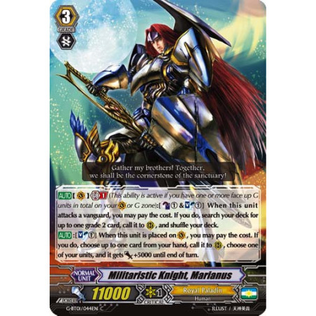 Vanguard_TCG_card_G-BT01_044EN_C_Militaristic_Knight_Marianus_Generation_Stride