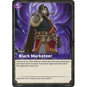 Palworld TCG EBP01-097 C Black Marketeer Dawn of Palpagos