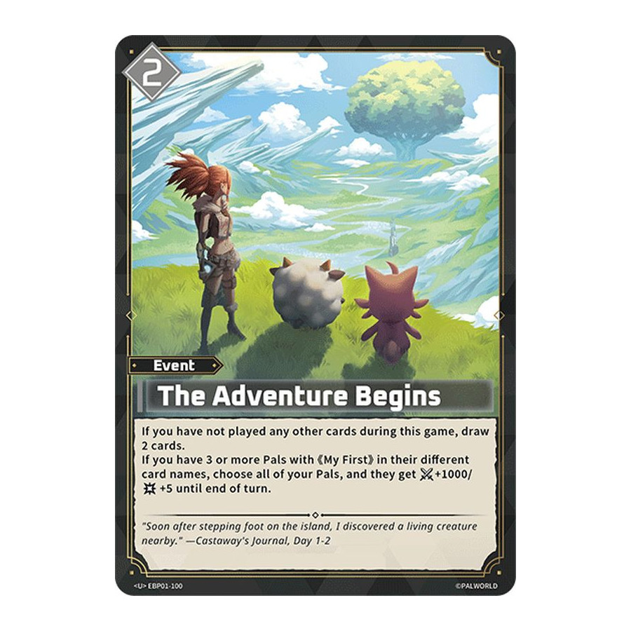 Palworld TCG EBP01-100 U The Adventure Begins Dawn of Palpagos