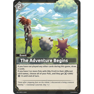 Palworld TCG EBP01-100SR SR The Adventure Begins Dawn of Palpagos
