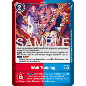 Digimon TCG LM08 LM-057 Wall Training PR Limited Card Pack FINAL CREST Card Game