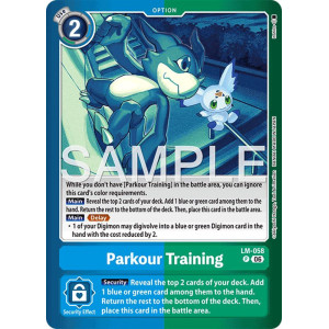 Digimon TCG LM08 LM-058 Parkour Training PR Limited Card Pack FINAL CREST Card Game