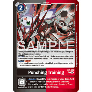 Digimon TCG LM08 LM-061 Punching Training PR Limited Card Pack FINAL CREST Card Game