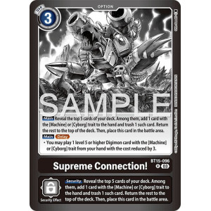 Digimon TCG LM08 BT15-096 Supreme Connection! R/AA Limited Card Pack FINAL CREST Card Game
