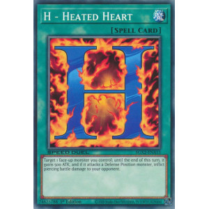 Yu-Gi-Oh TCG SGX2-ENA13 C H - Heated Heart Speed Duel GX: Midterm Paradox