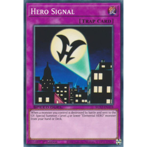 Yu-Gi-Oh TCG SGX2-ENA18 C Hero Signal Speed Duel GX: Midterm Paradox