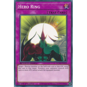 Yu-Gi-Oh TCG SGX2-ENA19 C Hero Ring Speed Duel GX: Midterm Paradox