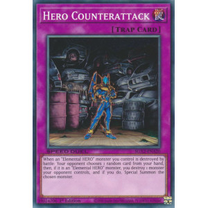 Yu-Gi-Oh TCG SGX2-ENA20 C Hero Counterattack Speed Duel GX: Midterm Paradox