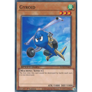 Yu-Gi-Oh TCG SGX2-ENB02 C Gyroid Speed Duel GX: Midterm Paradox