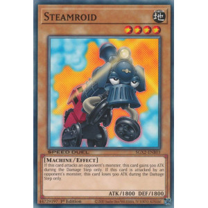 Yu-Gi-Oh TCG SGX2-ENB03 C Steamroid Speed Duel GX: Midterm Paradox