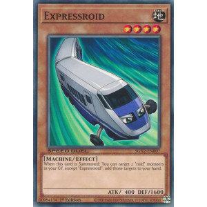 Yu-Gi-Oh TCG SGX2-ENB07 C Expressroid Speed Duel GX: Midterm Paradox