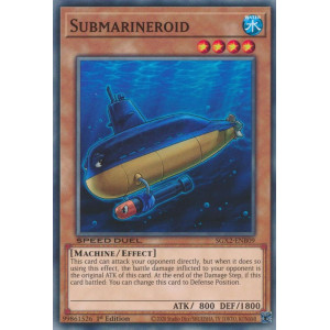 Yu-Gi-Oh TCG SGX2-ENB09 C Submarineroid Speed Duel GX: Midterm Paradox