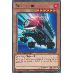 Yu-Gi-Oh TCG SGX2-ENB12 C Rescueroid Speed Duel GX: Midterm Paradox