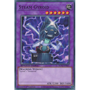Yu-Gi-Oh TCG SGX2-ENB21 C Steam Gyroid Speed Duel GX: Midterm Paradox