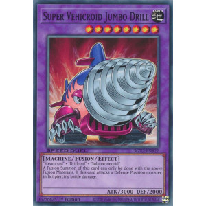 Yu-Gi-Oh TCG SGX2-ENB22 C Super Vehicroid Jumbo Drill Speed Duel GX: Midterm Paradox