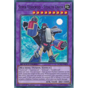 Yu-Gi-Oh TCG SGX2-ENB24 C Super Vehicroid - Stealth Union Speed Duel GX: Midterm Paradox