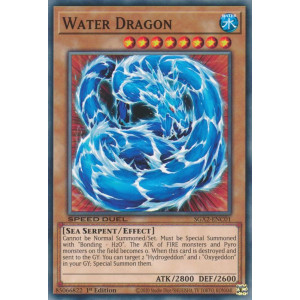 Yu-Gi-Oh TCG SGX2-ENC01 C Water Dragon Speed Duel GX: Midterm Paradox