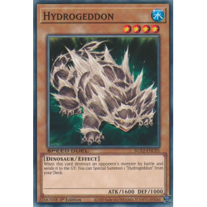 Yu-Gi-Oh TCG SGX2-ENC03 C Hydrogeddon Speed Duel GX: Midterm Paradox