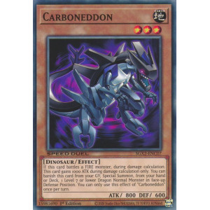 Yu-Gi-Oh TCG SGX2-ENC07 C Carboneddon Speed Duel GX: Midterm Paradox