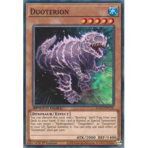 Yu-Gi-Oh TCG SGX2-ENC10 C Duoterion Speed Duel GX: Midterm Paradox