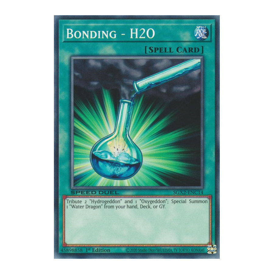 Yu-Gi-Oh TCG SGX2-ENC14 C Bonding - H2O Speed Duel GX: Midterm Paradox