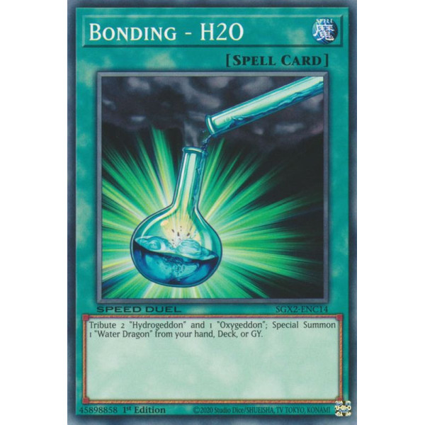 Yu-Gi-Oh TCG SGX2-ENC14 C Bonding - H2O Speed Duel GX: Midterm Paradox