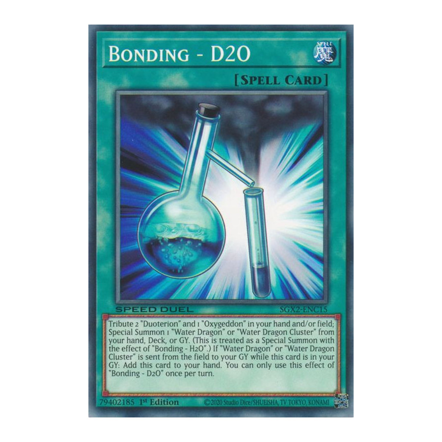 Yu-Gi-Oh TCG SGX2-ENC15 C Bonding - D2O Speed Duel GX: Midterm Paradox