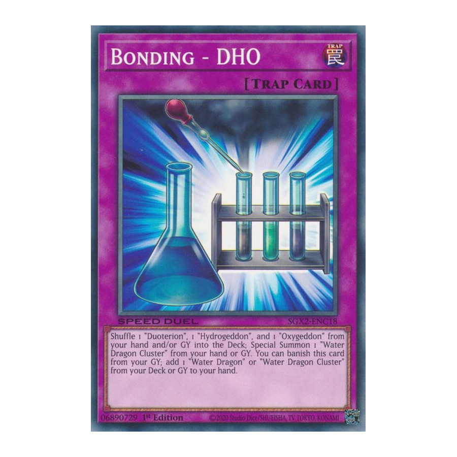 Yu-Gi-Oh TCG SGX2-ENC18 C Bonding - DHO Speed Duel GX: Midterm Paradox