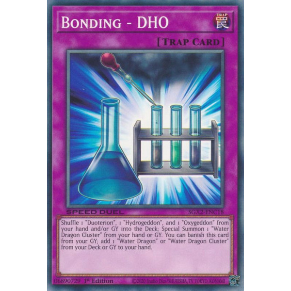 Yu-Gi-Oh TCG SGX2-ENC18 C Bonding - DHO Speed Duel GX: Midterm Paradox