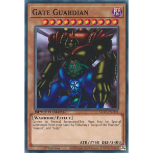 Yu-Gi-Oh TCG SGX2-END01 C Gate Guardian Speed Duel GX: Midterm Paradox