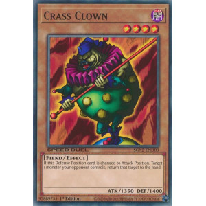 Yu-Gi-Oh TCG SGX2-END03 C Crass Clown Speed Duel GX: Midterm Paradox
