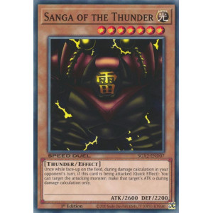 Yu-Gi-Oh TCG SGX2-END07 C Sanga of the Thunder Speed Duel GX: Midterm Paradox