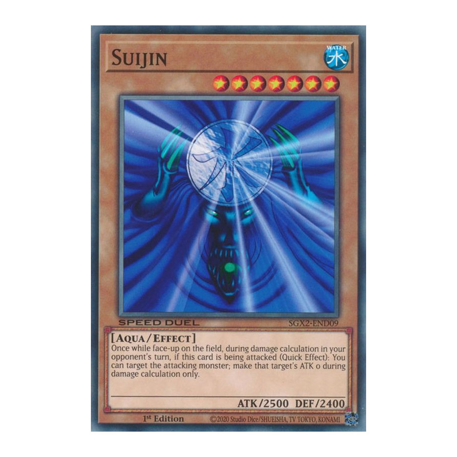 Yu-Gi-Oh TCG SGX2-END09 C Suijin Speed Duel GX: Midterm Paradox