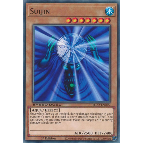 Yu-Gi-Oh TCG SGX2-END09 C Suijin Speed Duel GX: Midterm Paradox