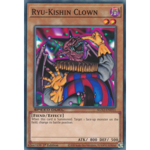 Yu-Gi-Oh TCG SGX2-END11 C Ryu-Kishin Clown Speed Duel GX: Midterm Paradox