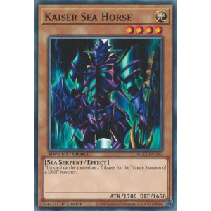 Yu-Gi-Oh TCG SGX2-END12 C Kaiser Sea Horse Speed Duel GX: Midterm Paradox