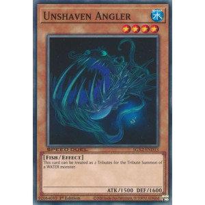 Yu-Gi-Oh TCG SGX2-END13 C Unshaven Angler Speed Duel GX: Midterm Paradox