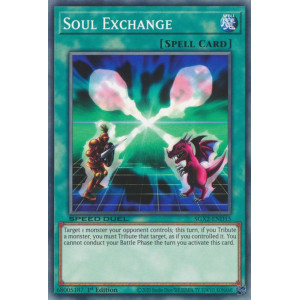 Yu-Gi-Oh TCG SGX2-END15 C Soul Exchange Speed Duel GX: Midterm Paradox