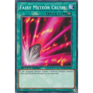 Yu-Gi-Oh TCG SGX2-END16 C Fairy Meteor Crush Speed Duel GX: Midterm Paradox