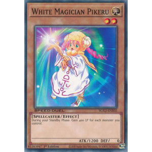 Yu-Gi-Oh TCG SGX2-ENE02 C White Magician Pikeru Speed Duel GX: Midterm Paradox