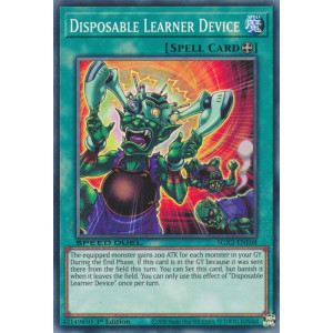Yu-Gi-Oh TCG SGX2-ENE08 C Disposable Learner Device Speed Duel GX: Midterm Paradox